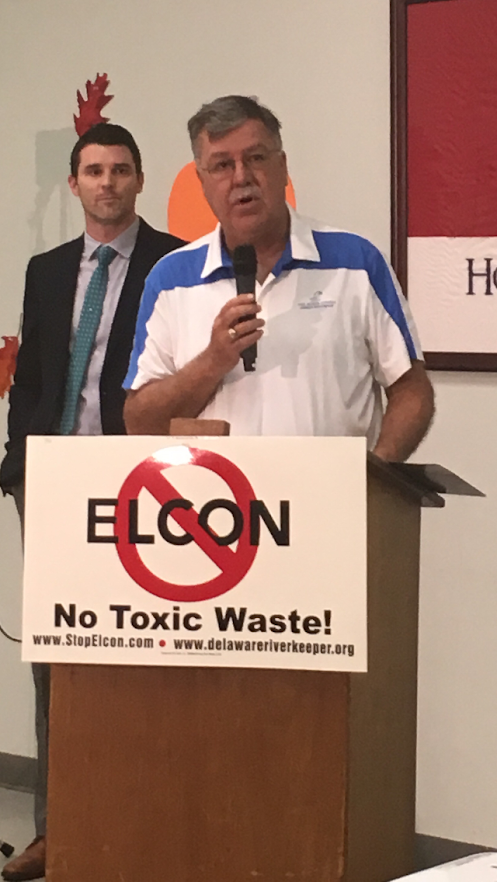 Bordentown officials, residents gather to oppose waste treatment facility