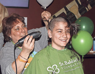 St. Baldrick’s fundraiser ‘shaves’ $104,000 off of cancer care costs