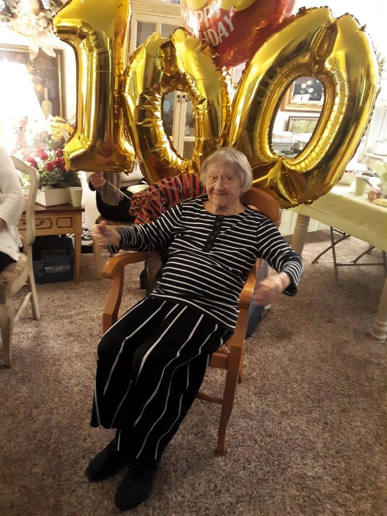 Woodbridge woman celebrates 100th birthday