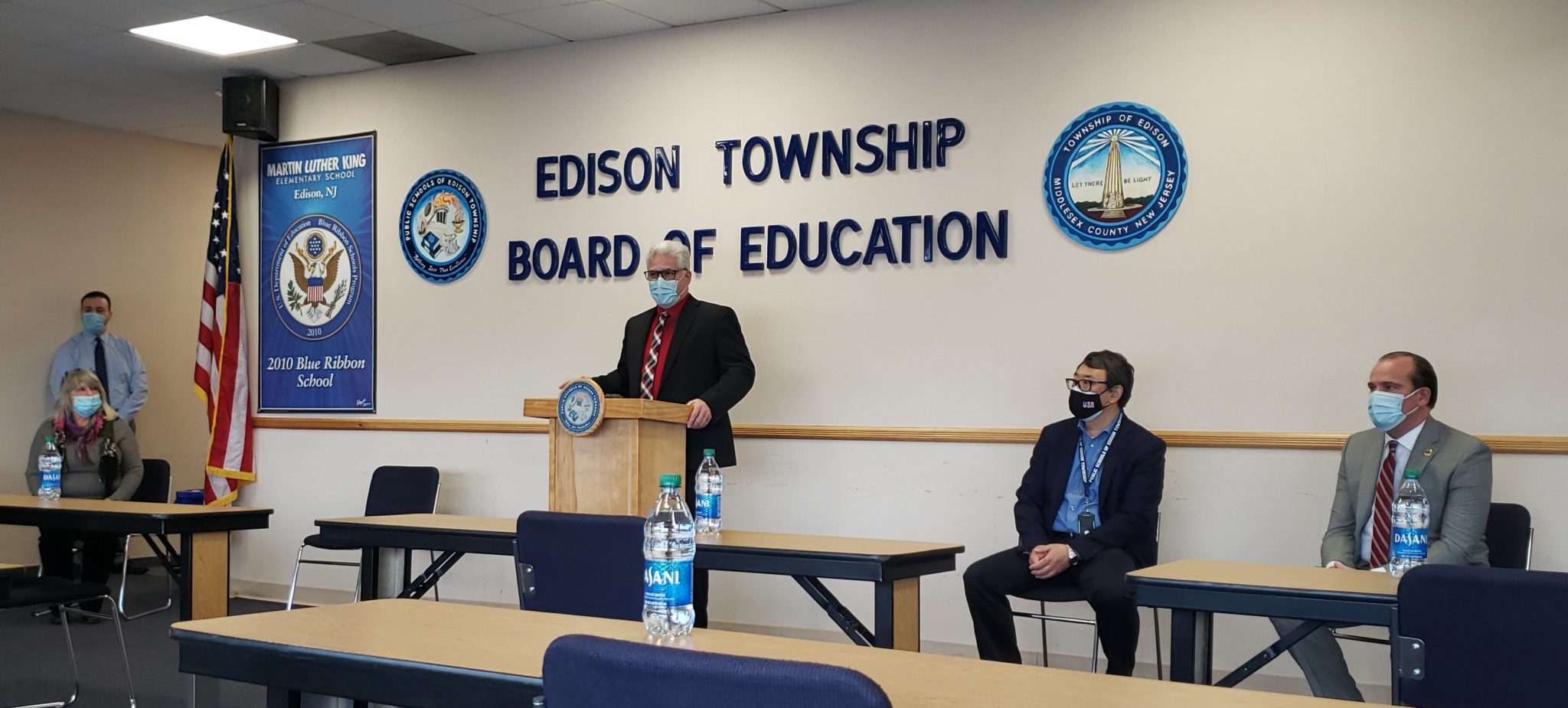 Edison school, town officials plea for equal distribution of COVID-19 vaccine