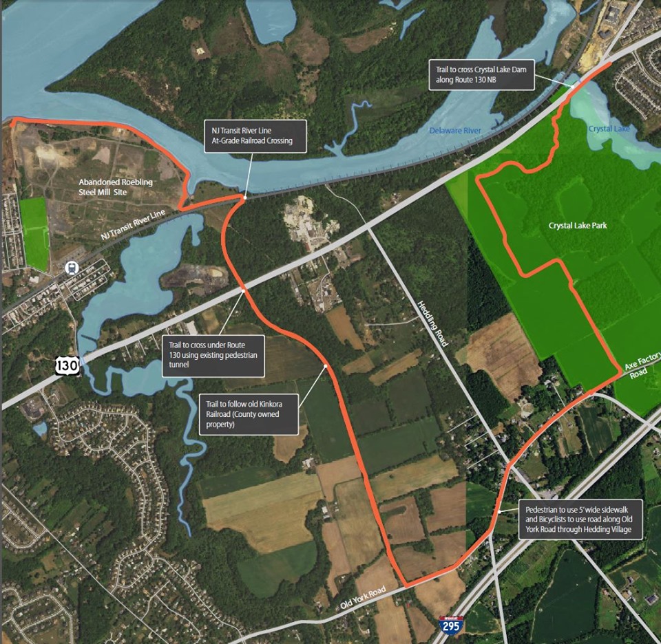 County breaks ground on trails project to include Florence Township