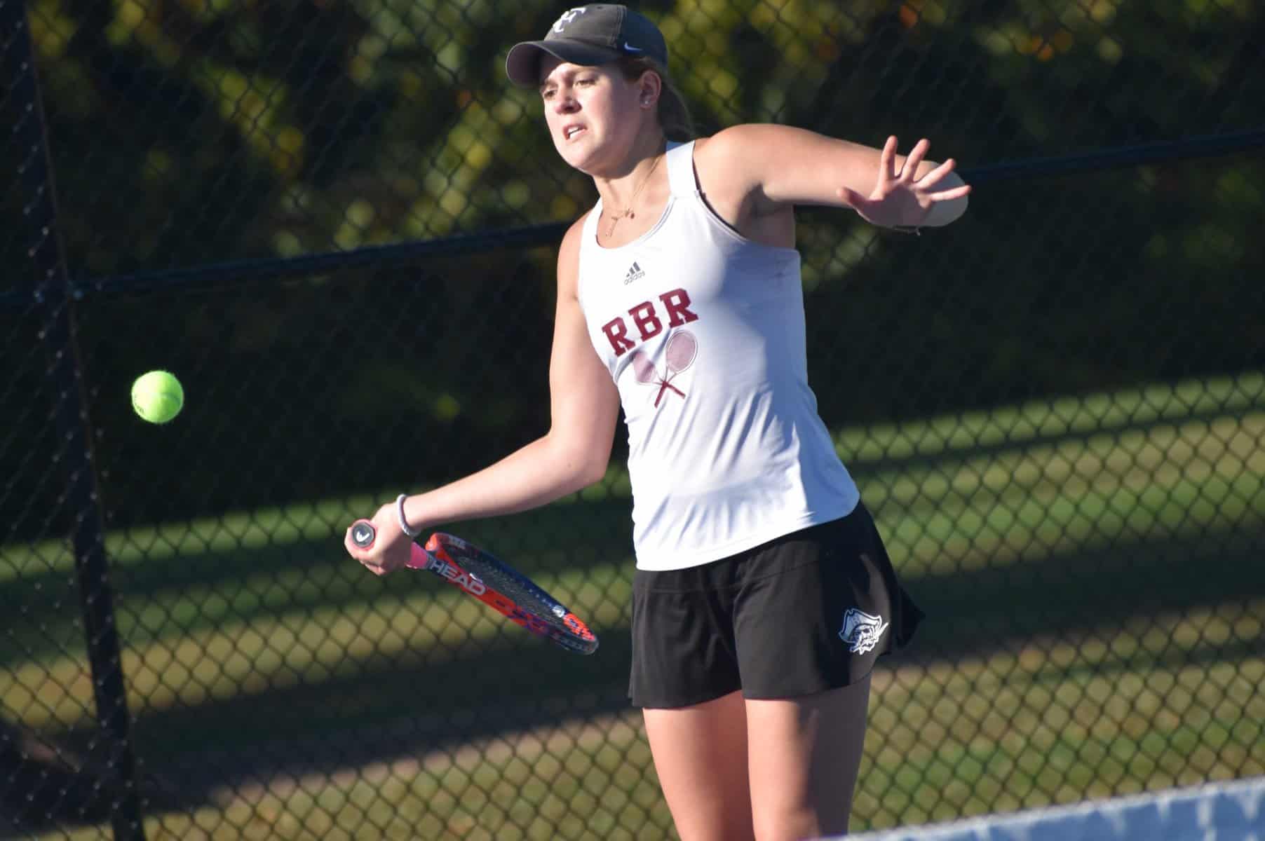 Buccaneers win B North tennis crown; fashion 18-3 mark during campaign