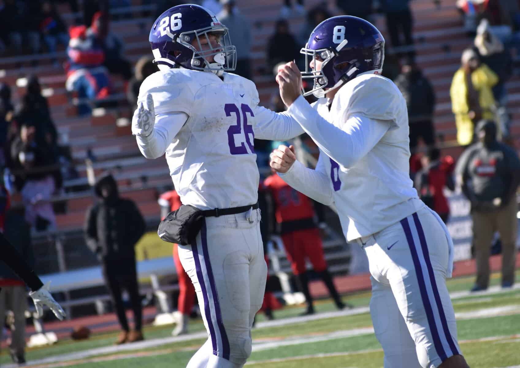 Bulldogs storm past Willingboro, 42-6, to reach Group II state title game