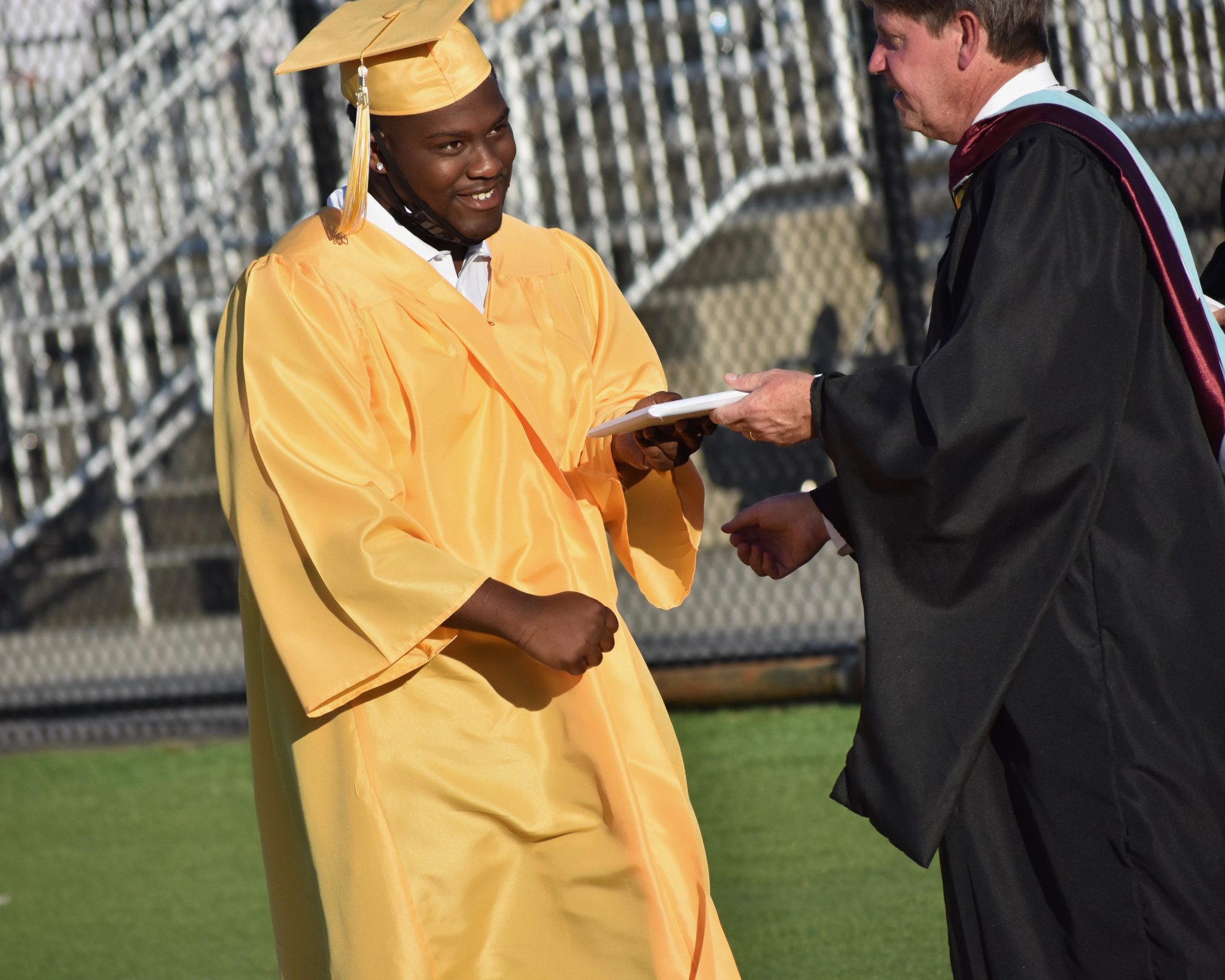 Bordentown Regional High School Class of 2021 celebrates graduation