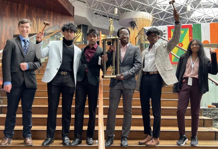 Bordentown‘s Model UN Club receives fourth consecutive ‘Best Small School Delegation’ at Rutgers University Model United Nations conference