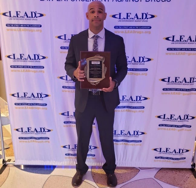 Bordentown Township police officer honored as New Jersey L.E.A.D. Instructor of the Year