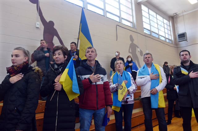 Bordentown residents unite at Ukrainian Support Rally