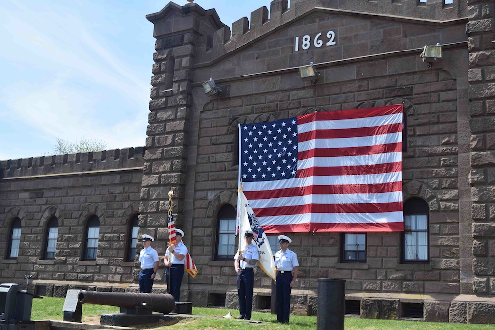 Pledge of Allegiance anniversary celebrated at Twin Lights