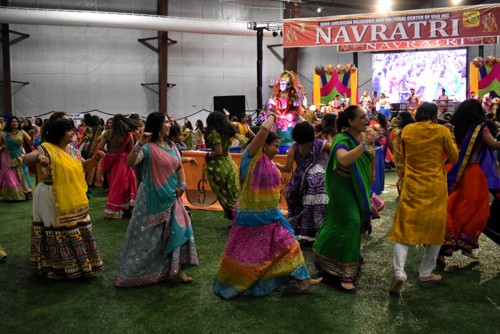 Navratri Garba celebration held at Sportika in Manalapan