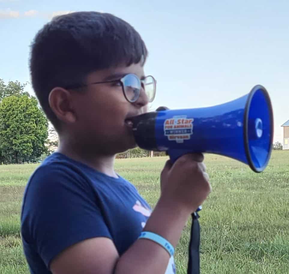 Edison youngster wins top honors in PETA Kids’ 2022 All-Star for Animals contest