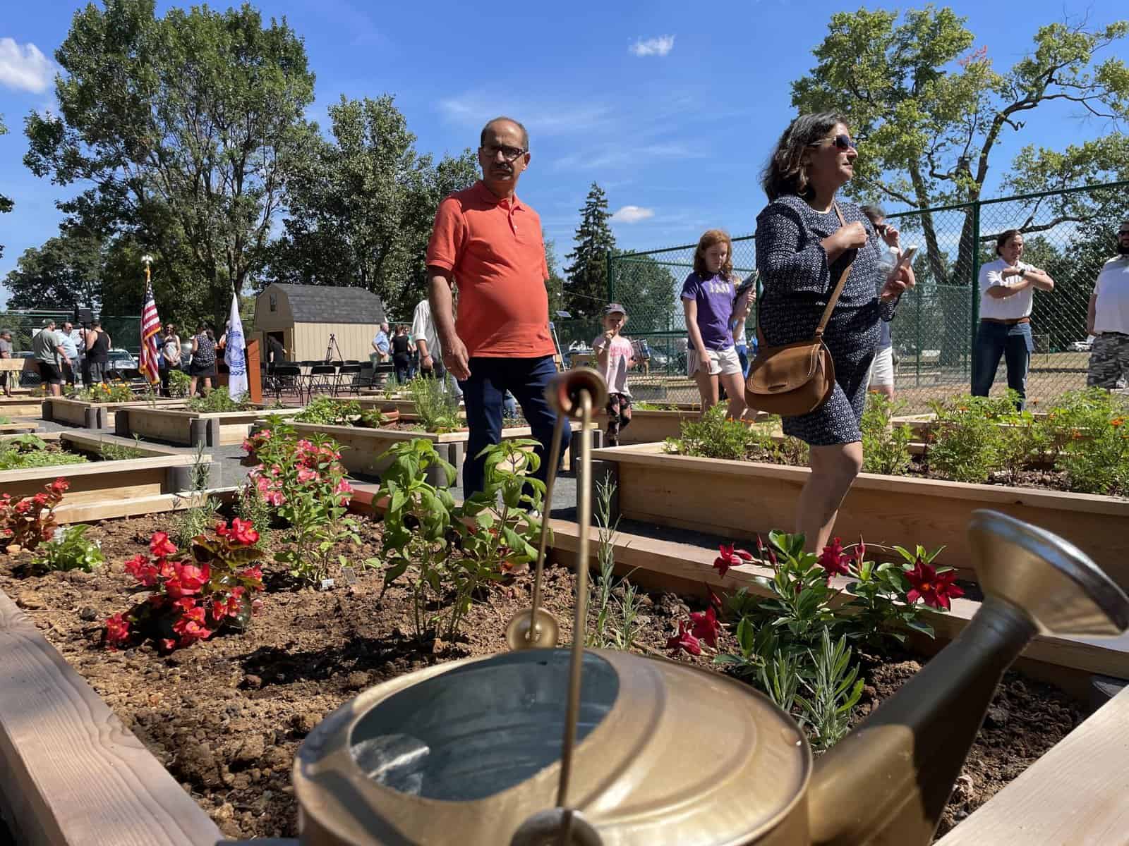 Edison’s first community garden is now open at Swales Park