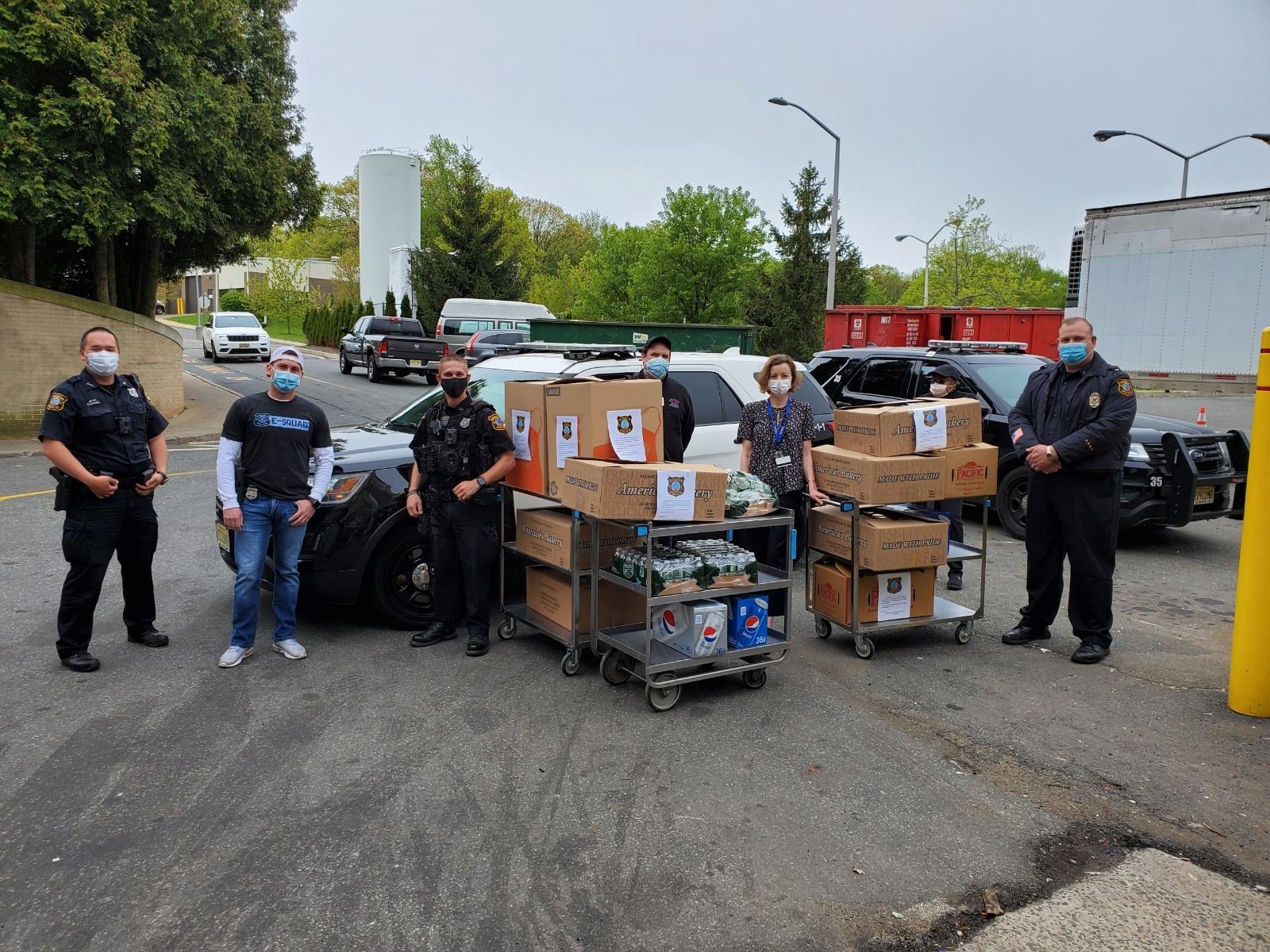 Edison new COVID-19 cases below 10, Edison police donate more than 200 lunches to frontline heroes