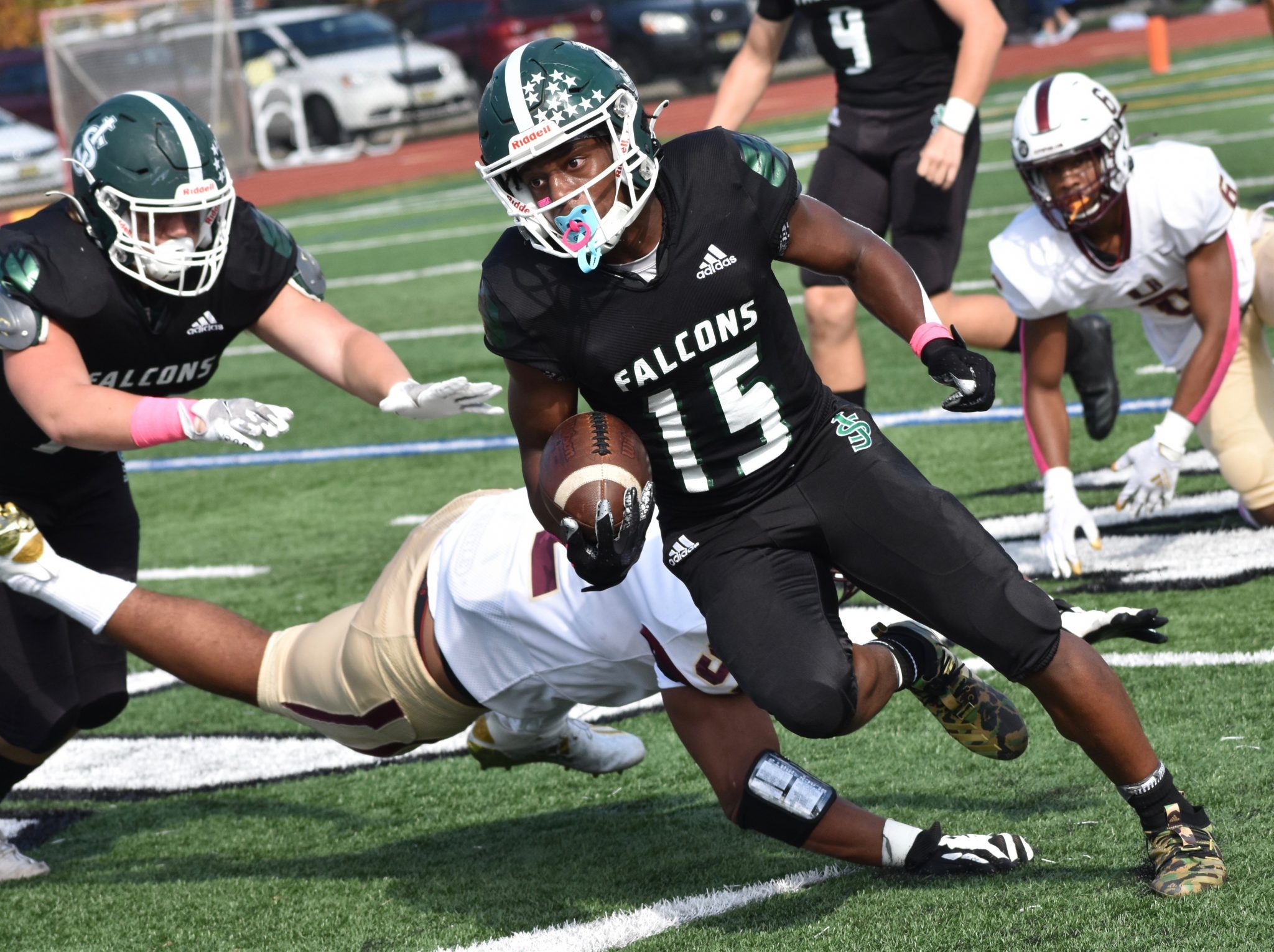 Saint Joseph H.S. players happy to be back on the gridiron after COVID-19 shutdown