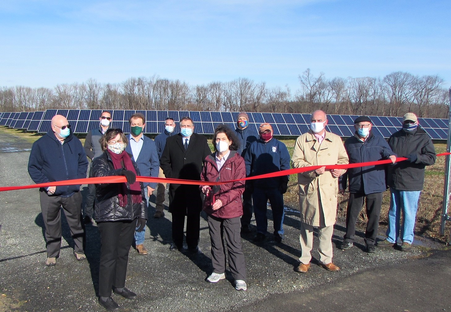 East Windsor ‘turns on switch’ at new solar panel array