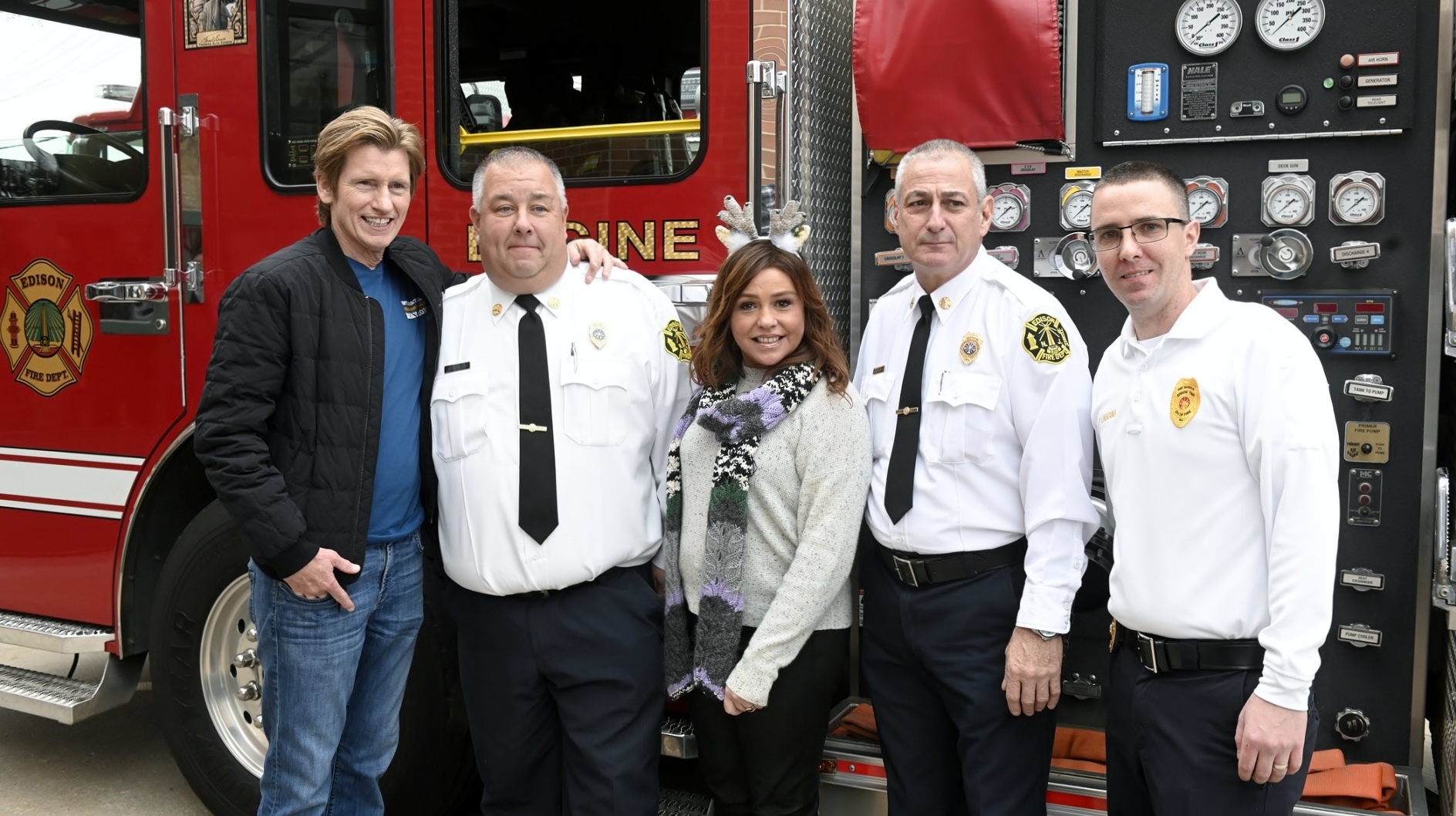 Edison firefighters featured on ‘Rachael Ray Show’ in honor of their service