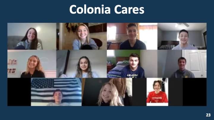 Colonia High students form Colonia Cares to help local businesses, food banks