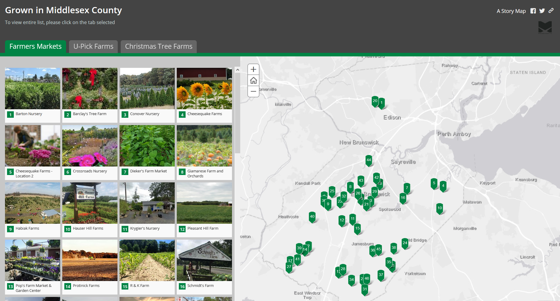 Middlesex County develops interactive map for discovering local growers 