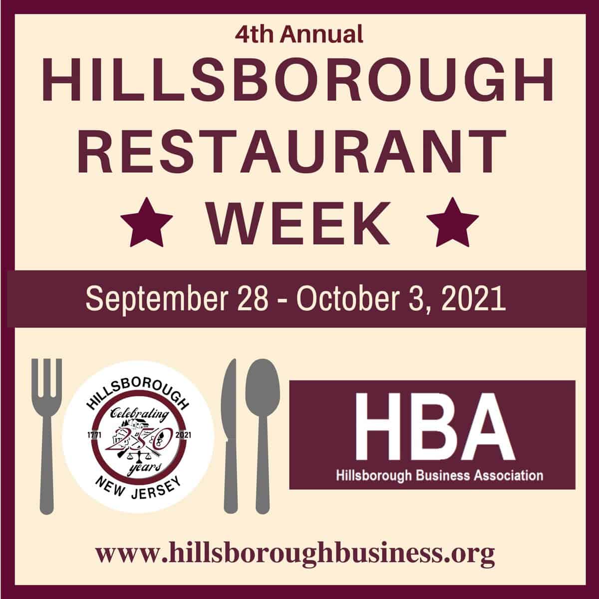 Hillsborough Township prepares to host fourth annual Restaurant Week