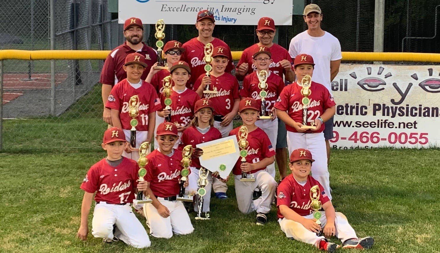 Hillsborough 9U baseball squad caps off summer campaign by winning Montgomery Covino Tournament