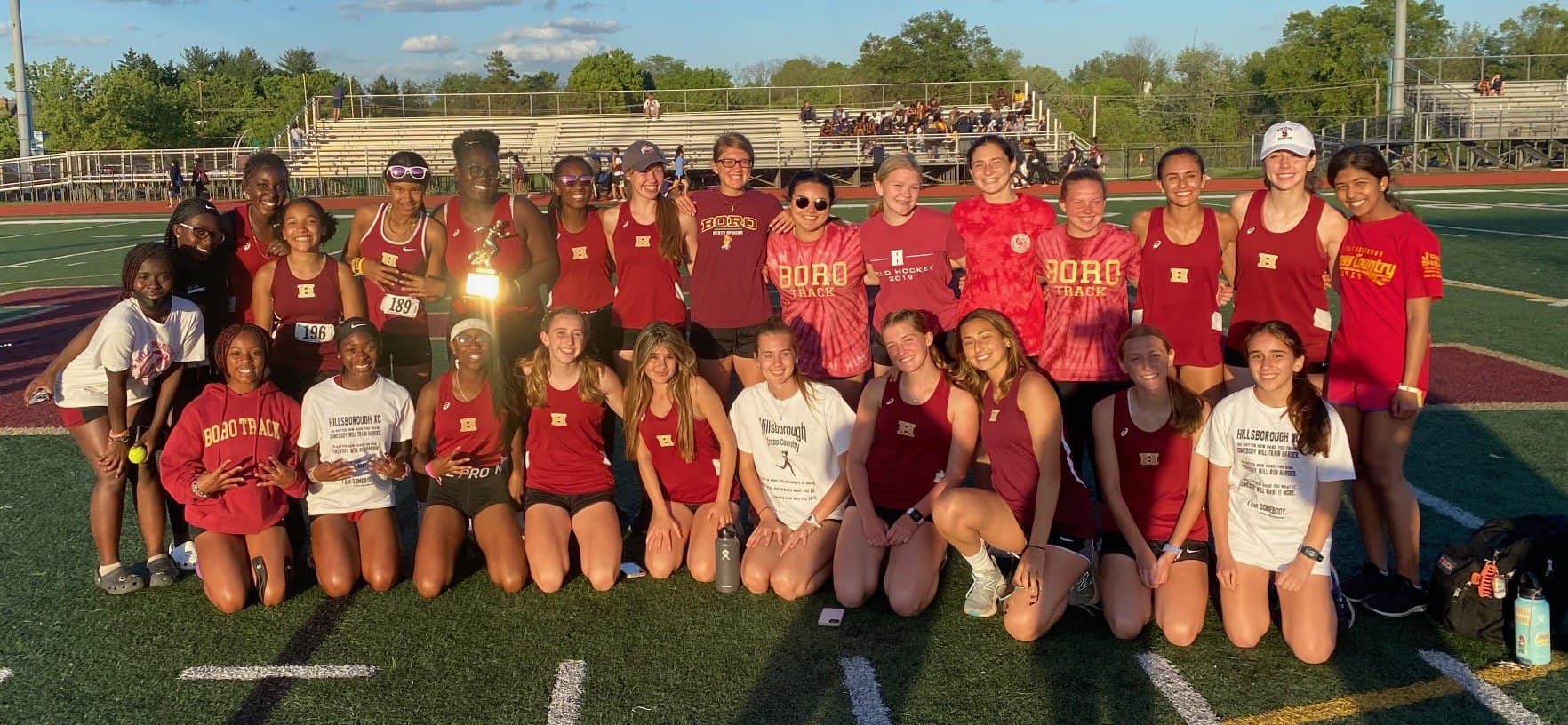 Hillsborough soars to 11th Somerset County girls outdoor track & field championship