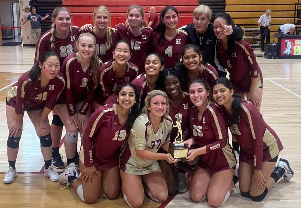 Hillsborough captures second Somerset County girls volleyball championship