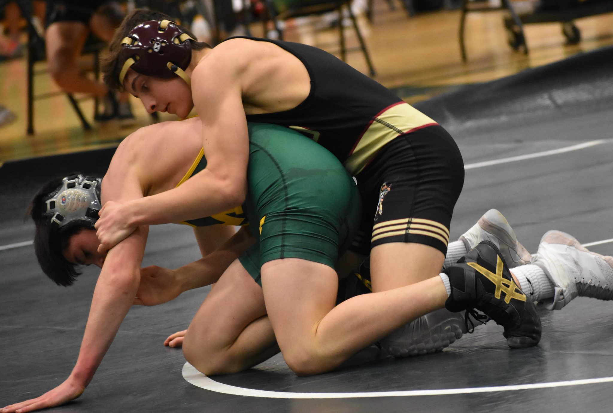 Hillsborough wrestlers top Montgomery on the mat