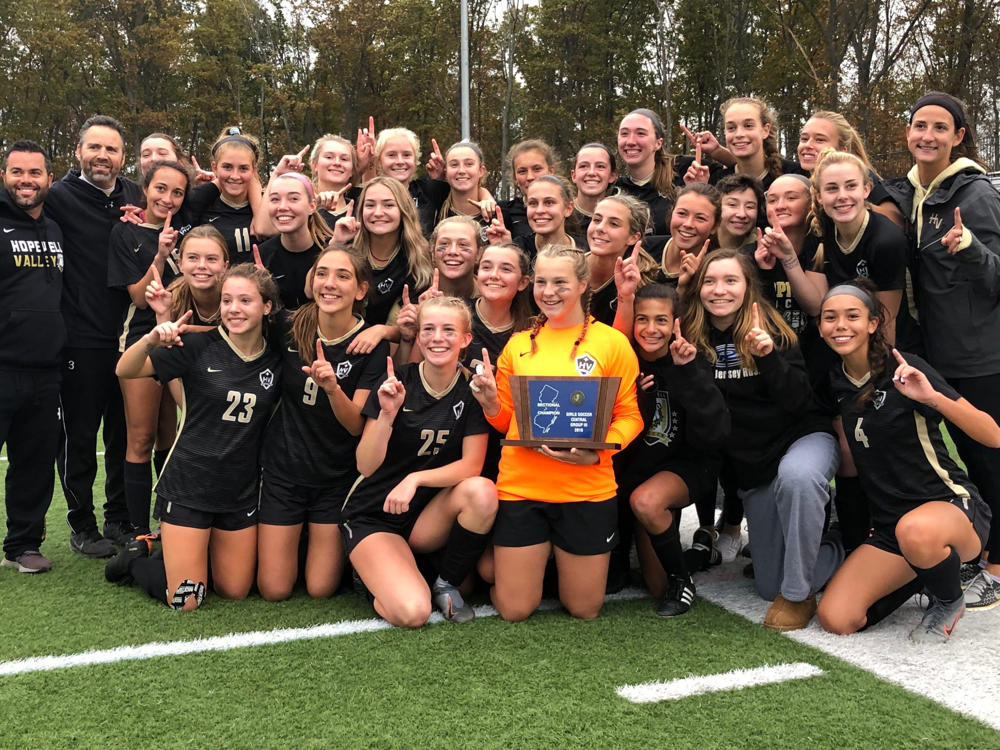 Hopewell Valley girls’ soccer crowned state sectional champion