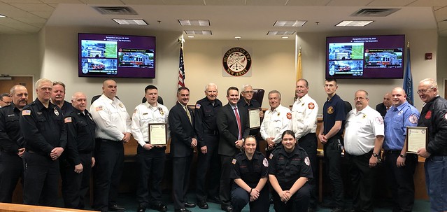 Hillsborough fire companies honored for service to community