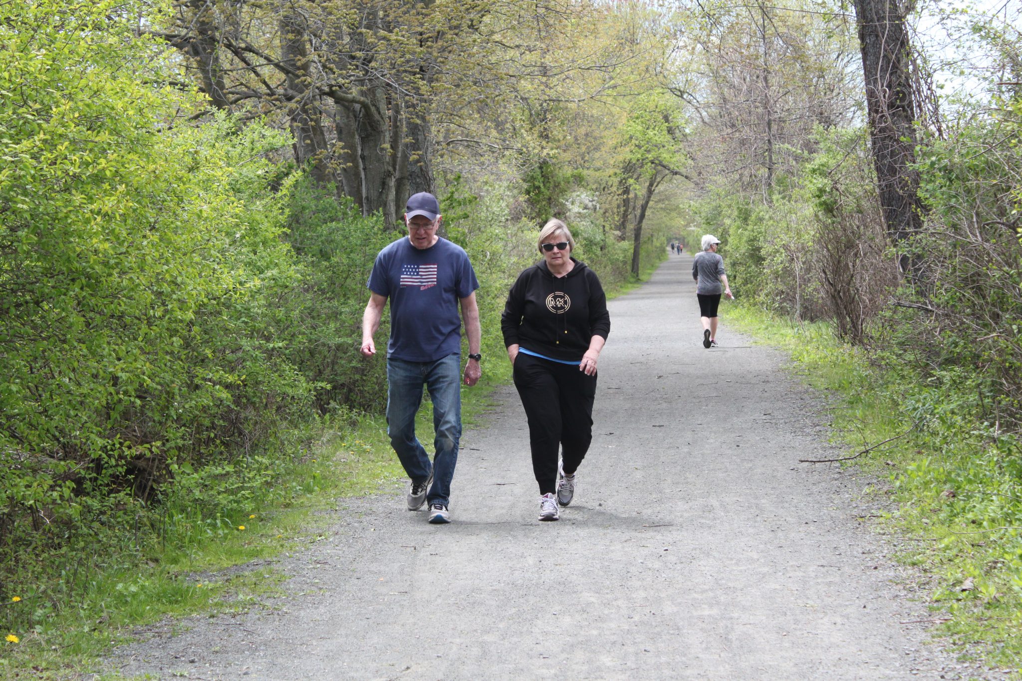 Residents take advantage of towpaths, parks as sites reopen across the state