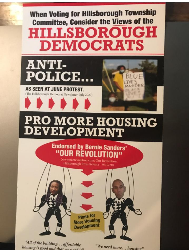 Democratic candidate Johnson ‘stunned’ and ‘saddened’ by campaign fliers 