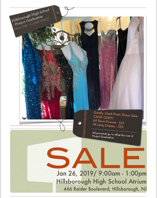 Hillsborough High School to hold prom dress sale this month