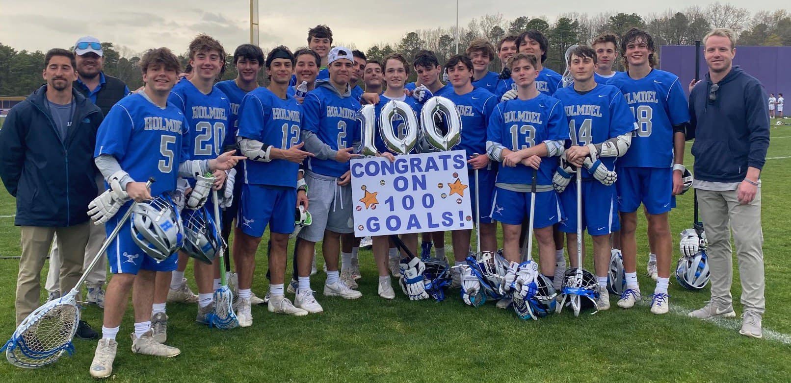 Holmdel lacrosse team sets record with 13 victories during 2022 season