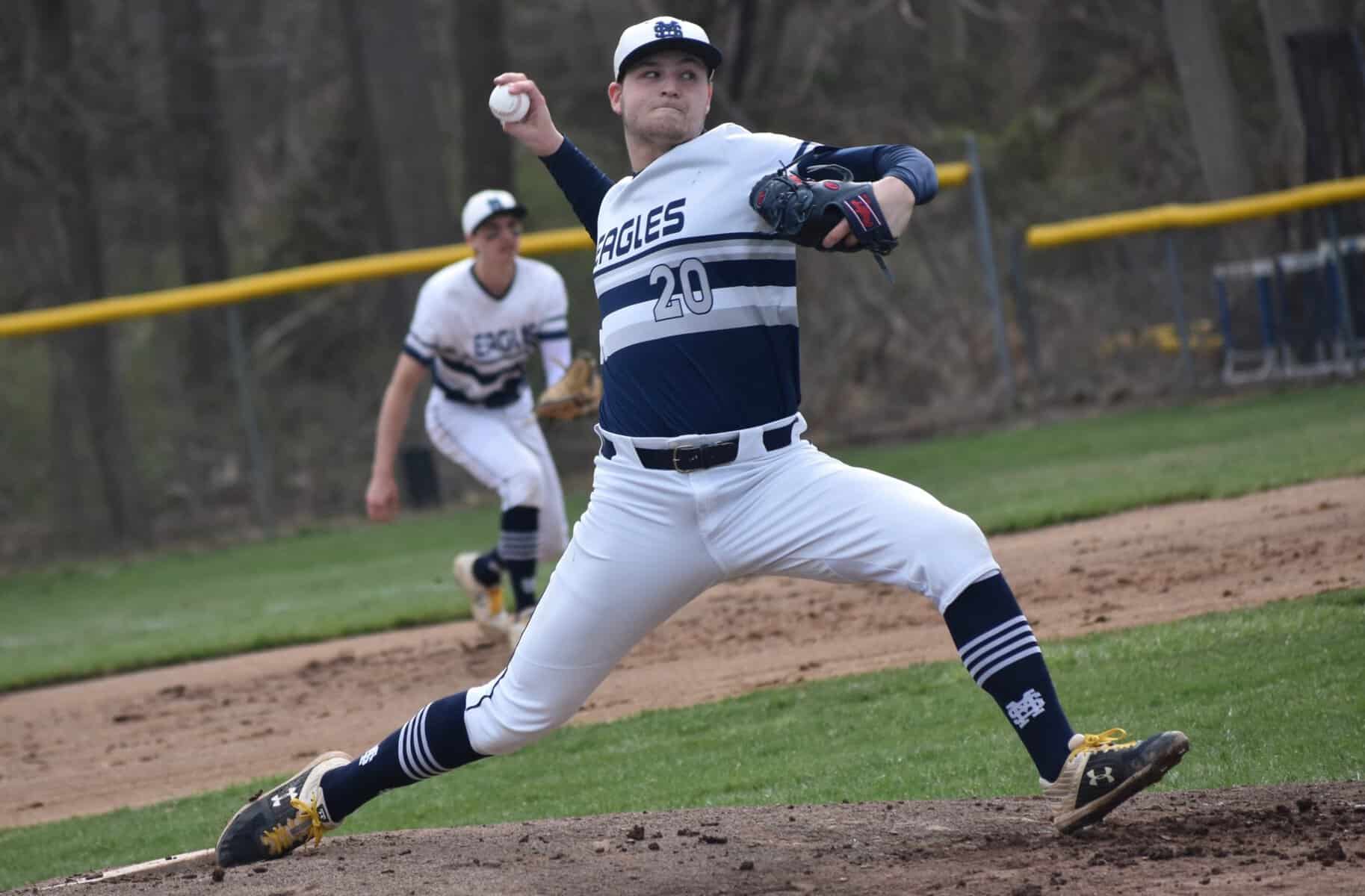 Schild no-hits Patriots, strikes out 16, to open 2022 campaign for Eagles