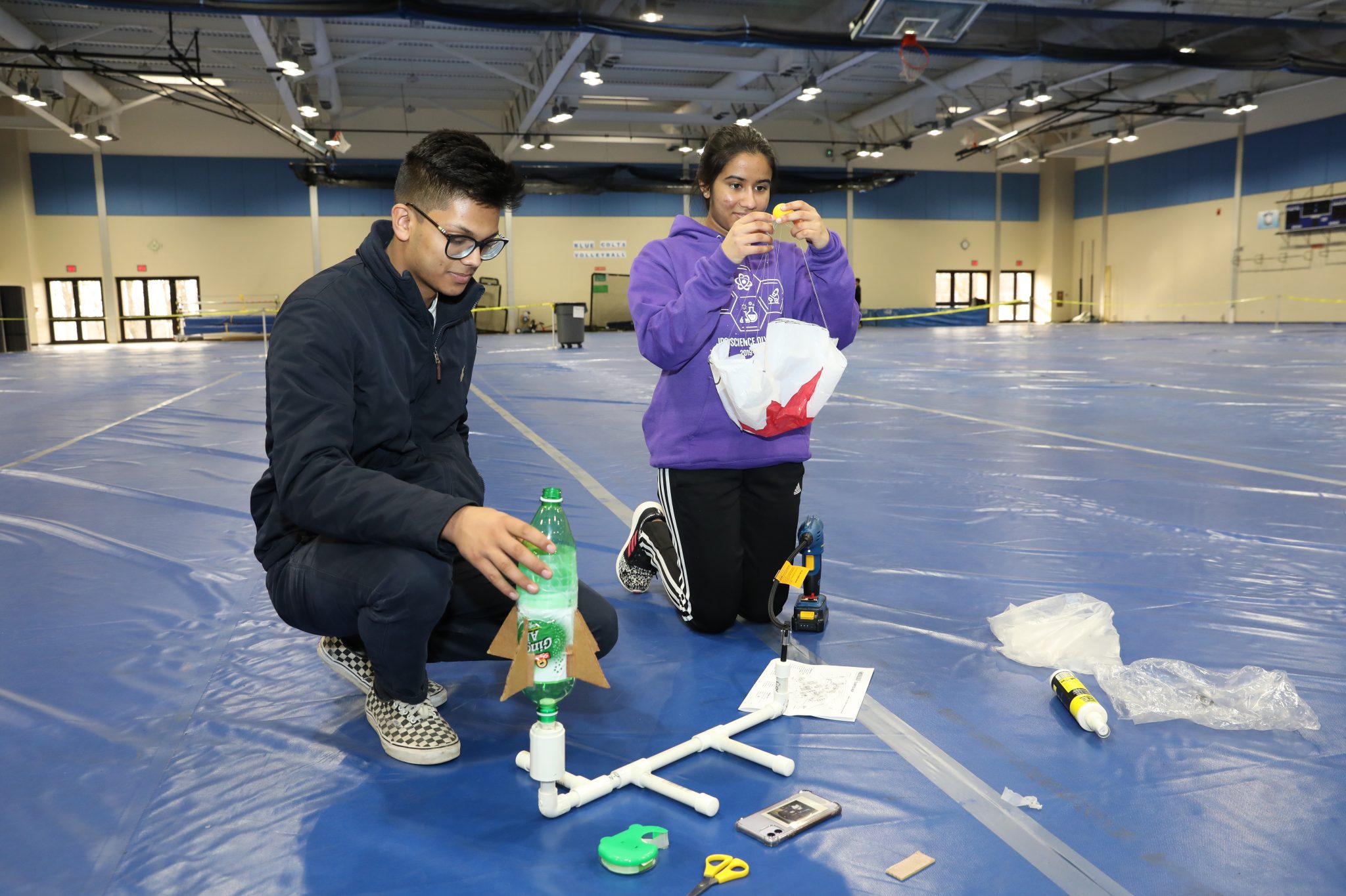 Students fire bottle rockets, launch gliders during New Jersey Science Olympiad