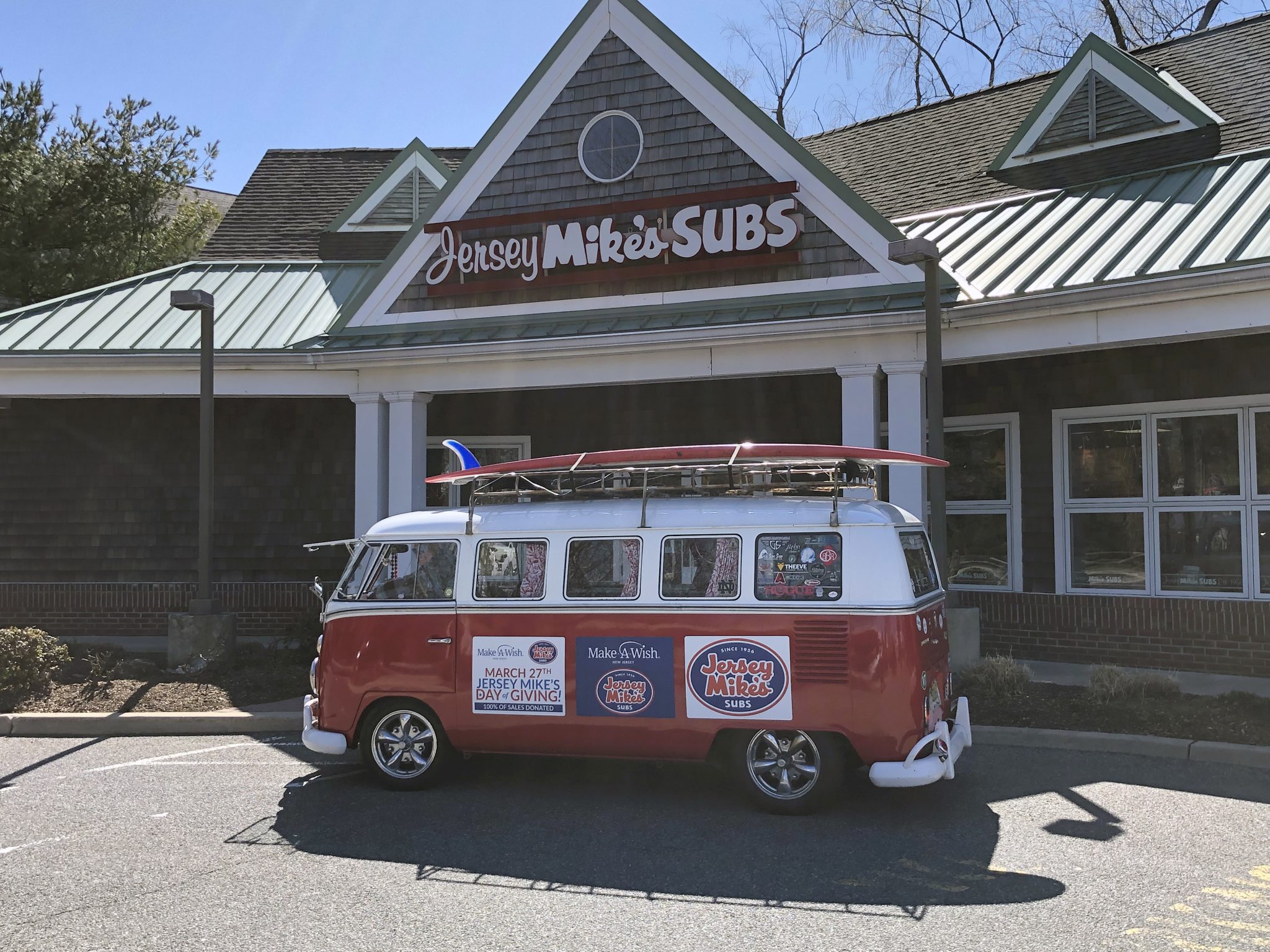 Grab a sub at Jersey Mike’s and help Make-A-Wish throughout March