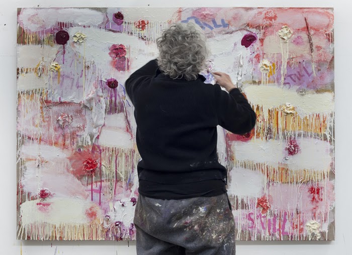 Zimmerli members invited for virtual visit with Joan Snyder in her studio