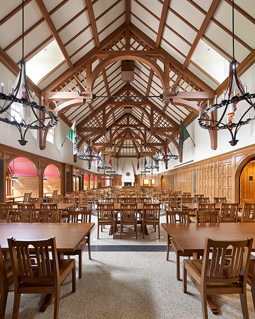 Abbott Dining Hall honored with fifth design award