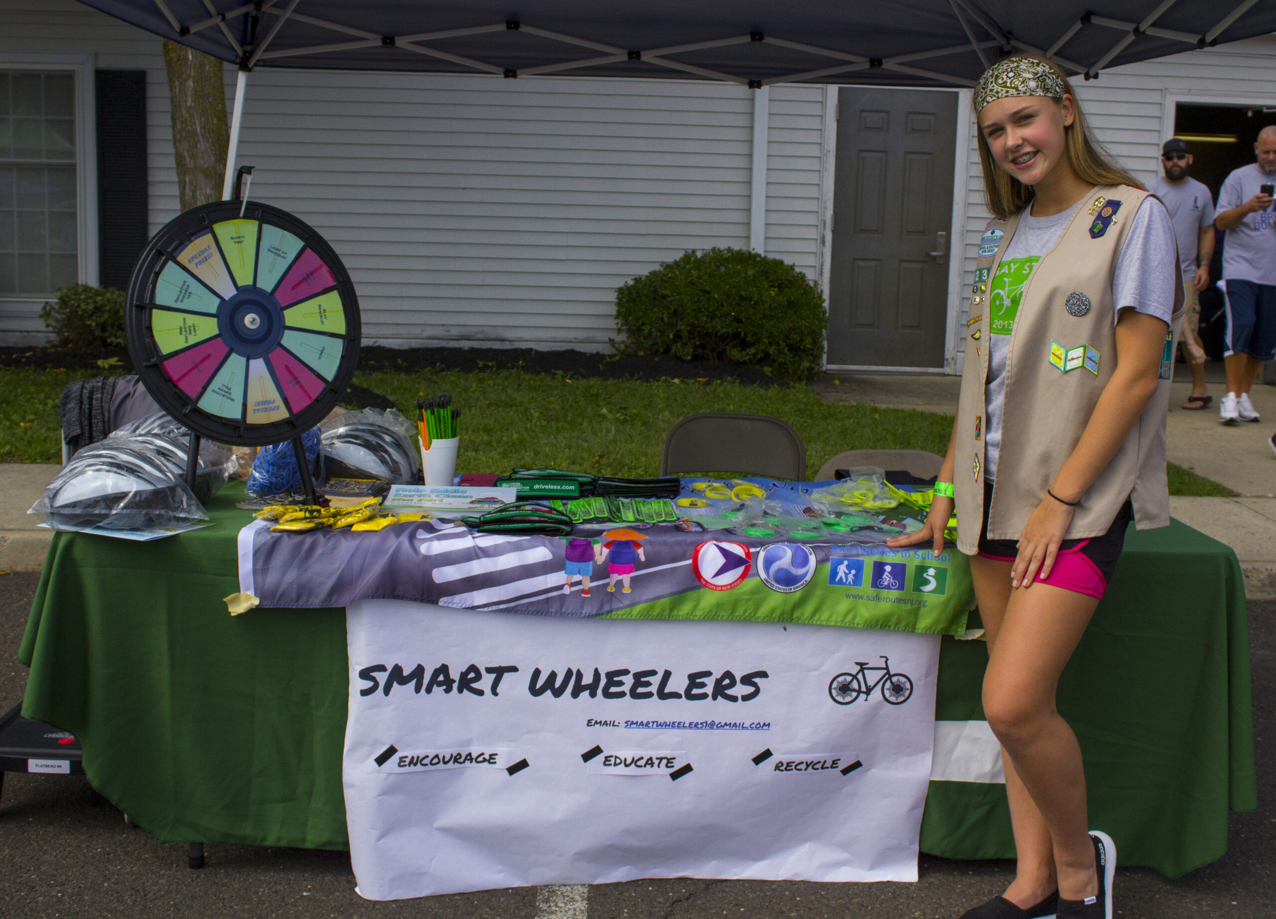 Bordentown Girl Scout starts bike safety and recycling program for Gold Award