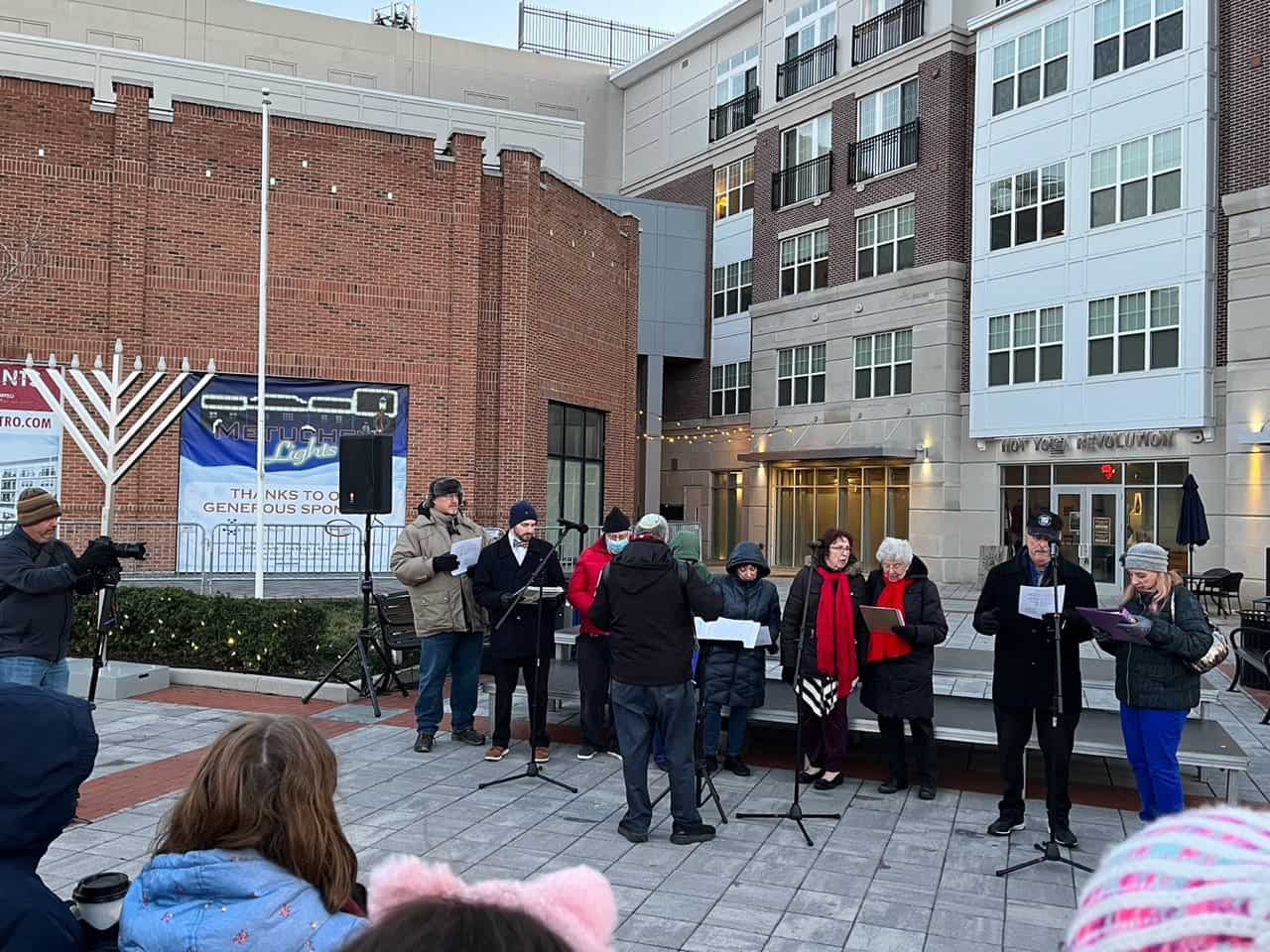 Metuchen Menorah Lighting Ceremony