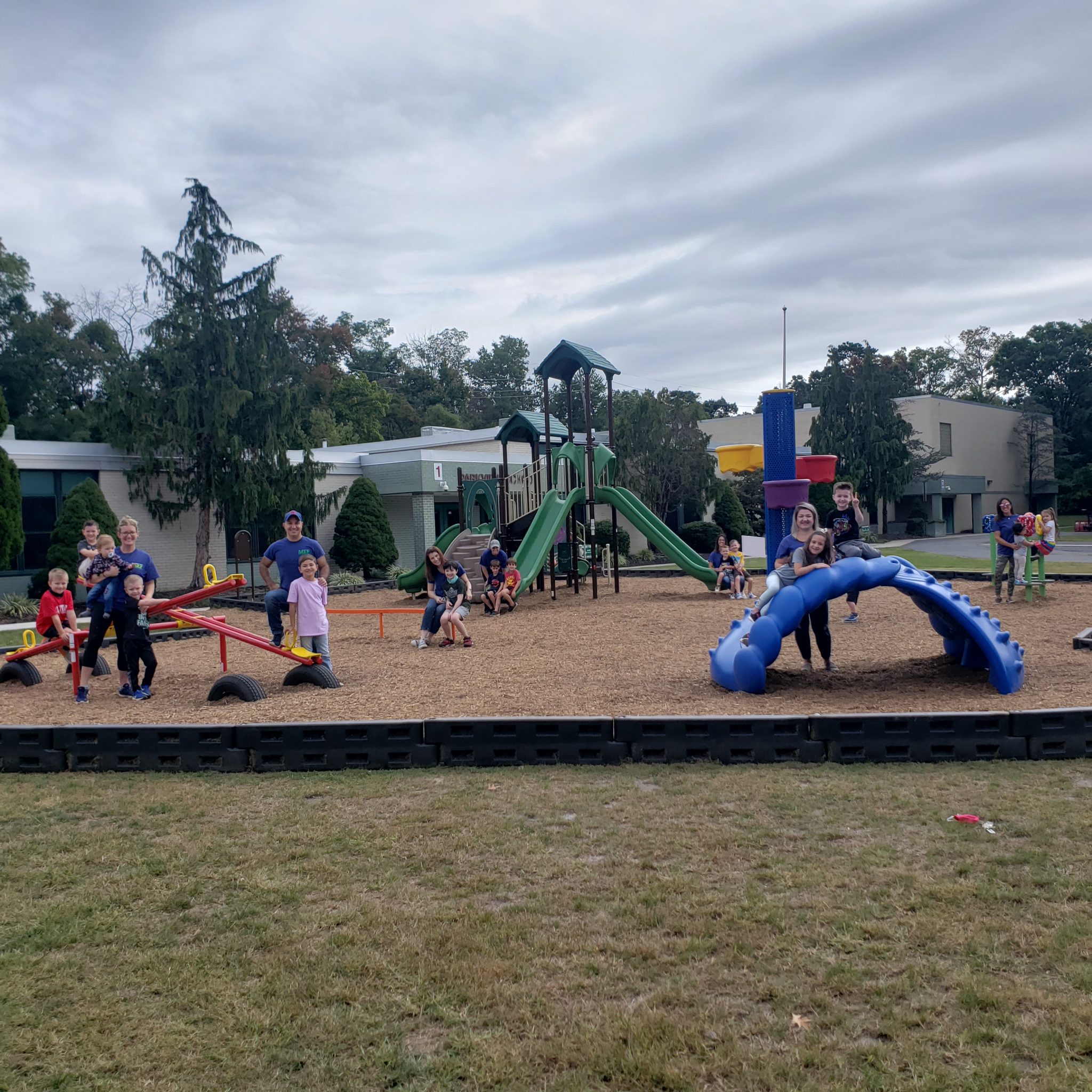 Milltown Education Foundation celebrates new motor, sensory playground at Parkview School