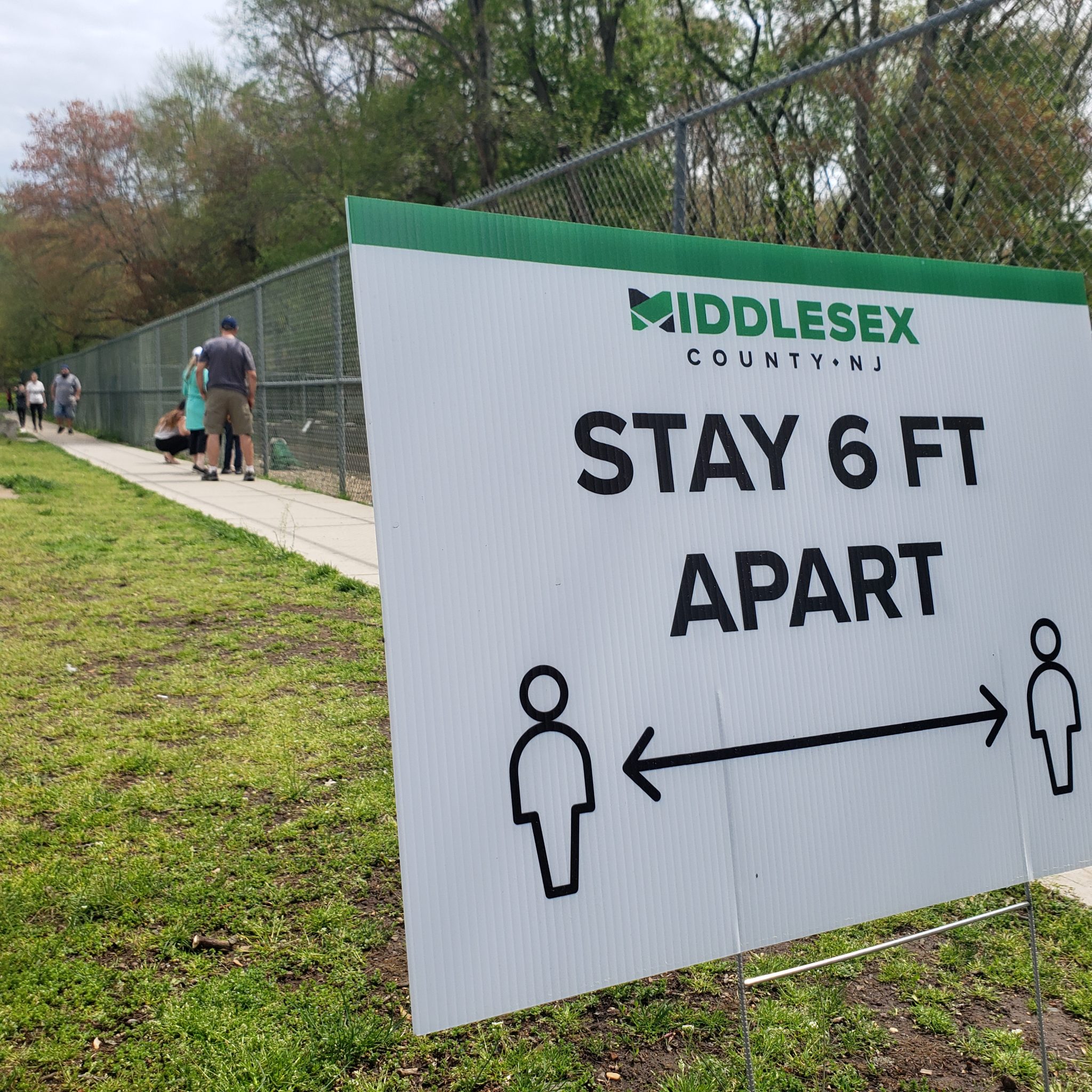 People enjoy fresh air, summer-like weather as parks reopen in Middlesex County