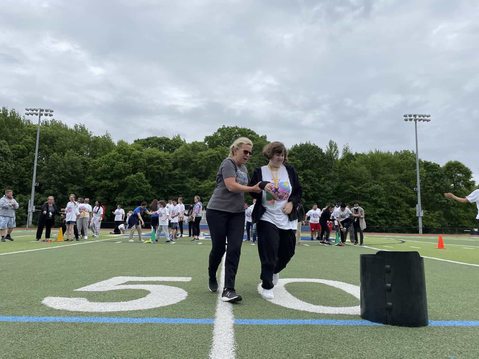 Adaptive field day partners children of all abilities for day of fun at North Brunswick Township High School