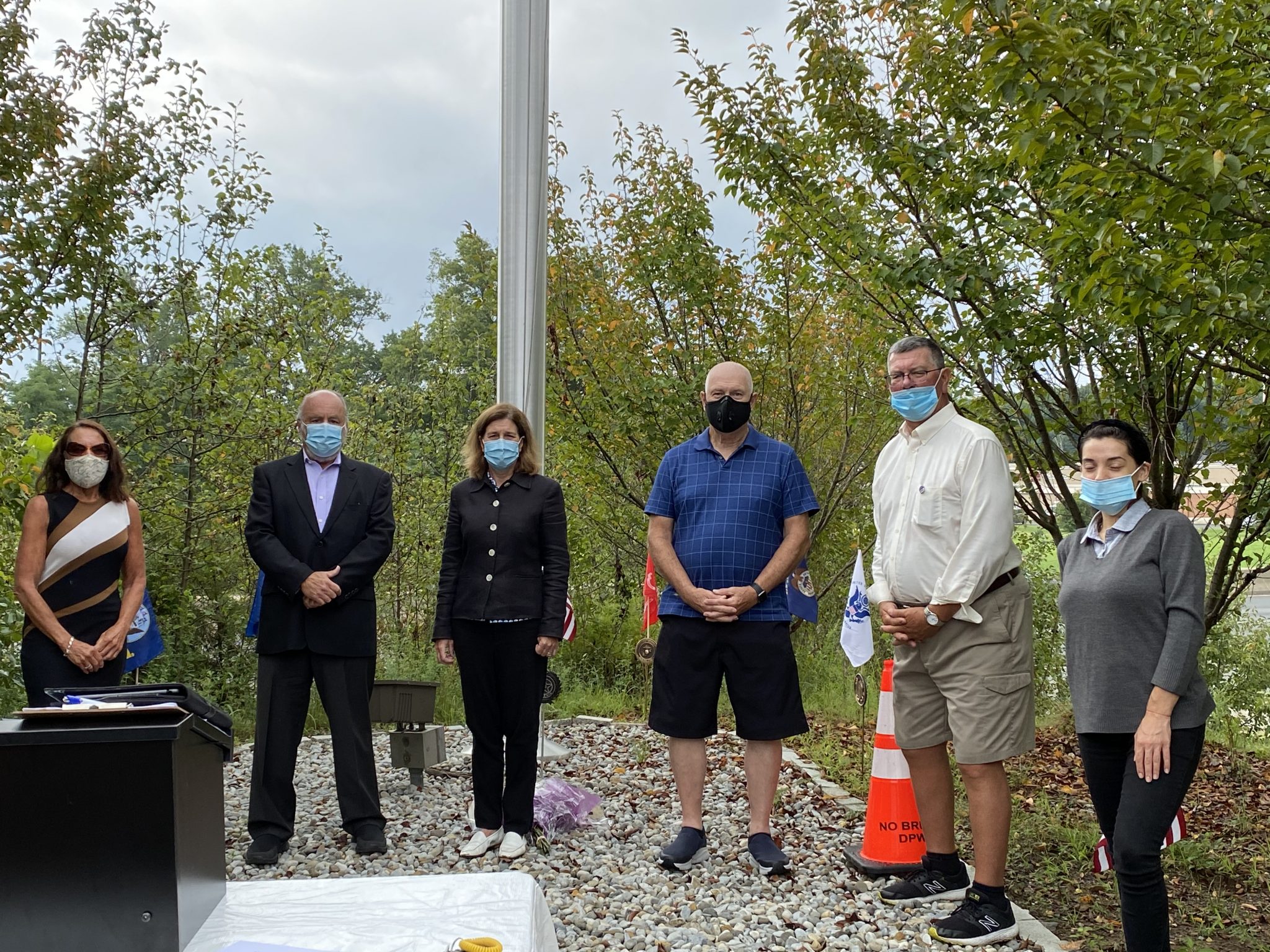 Sept. 11 ‘We Remember’ ceremony held at flagpole memorial site in North Brunswick