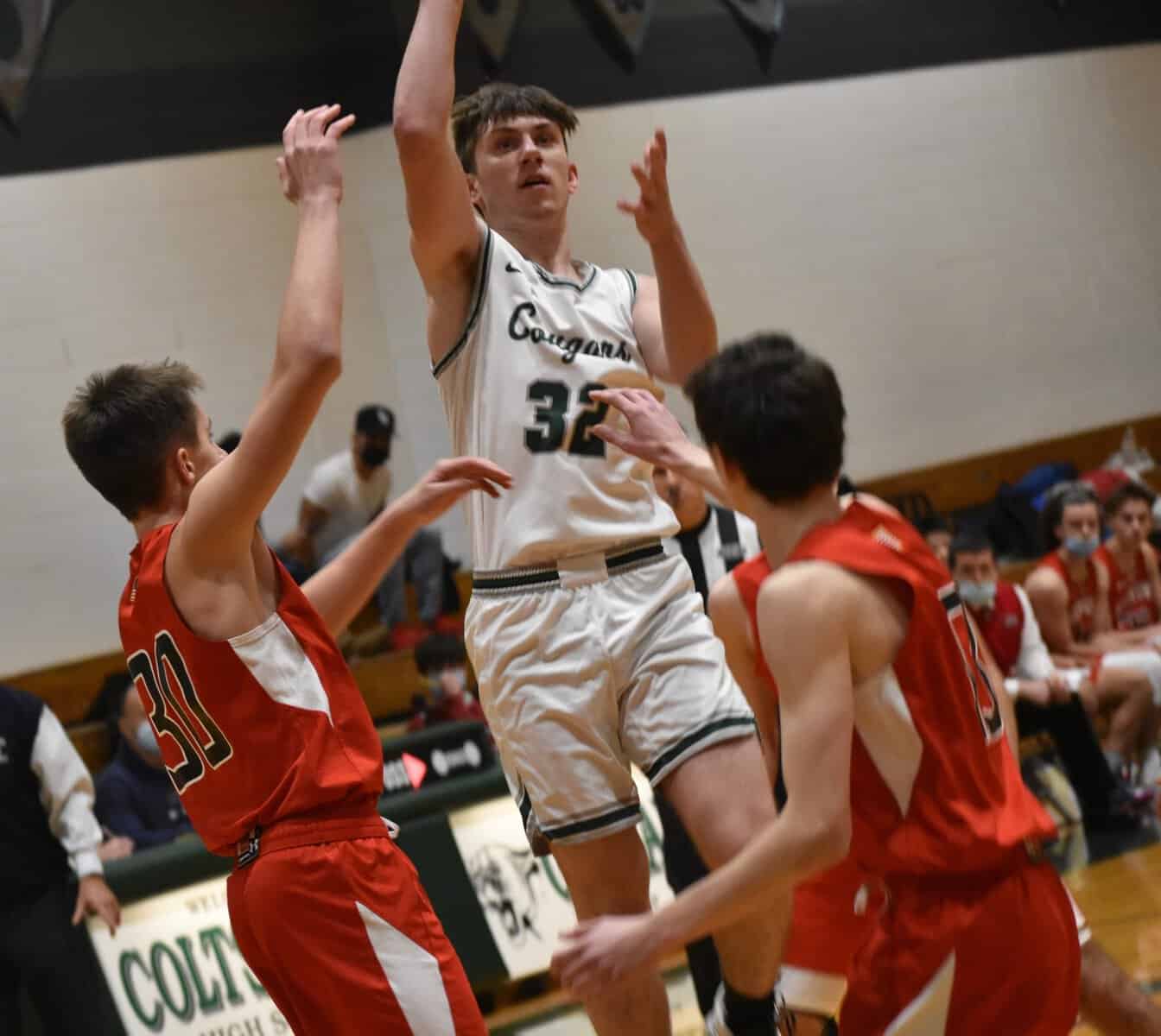 Cougars top Allentown, 57-45, for first victory of 2021-22 hoop campaign