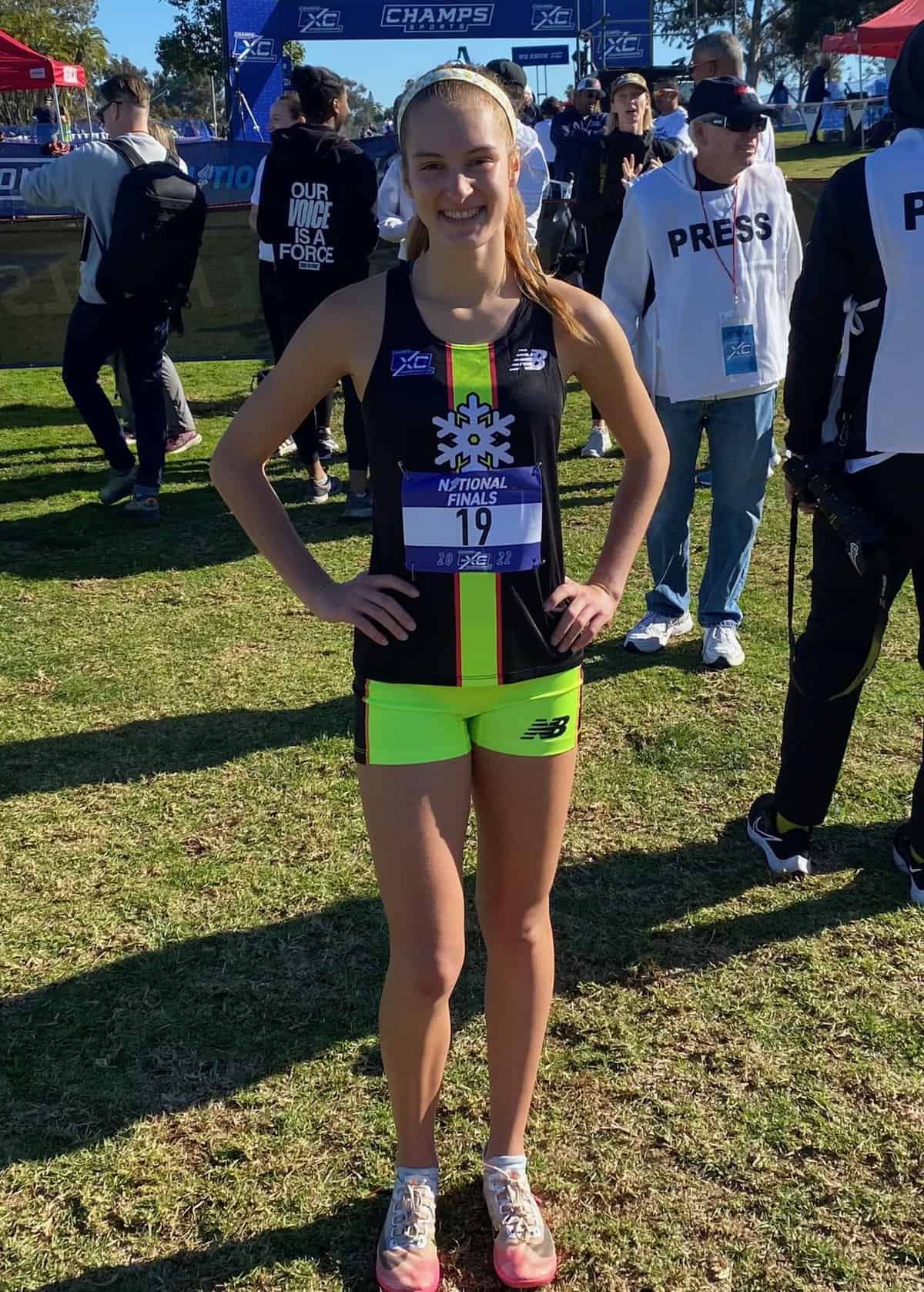 Zawatski ends historic cross country season with strong race at nationals