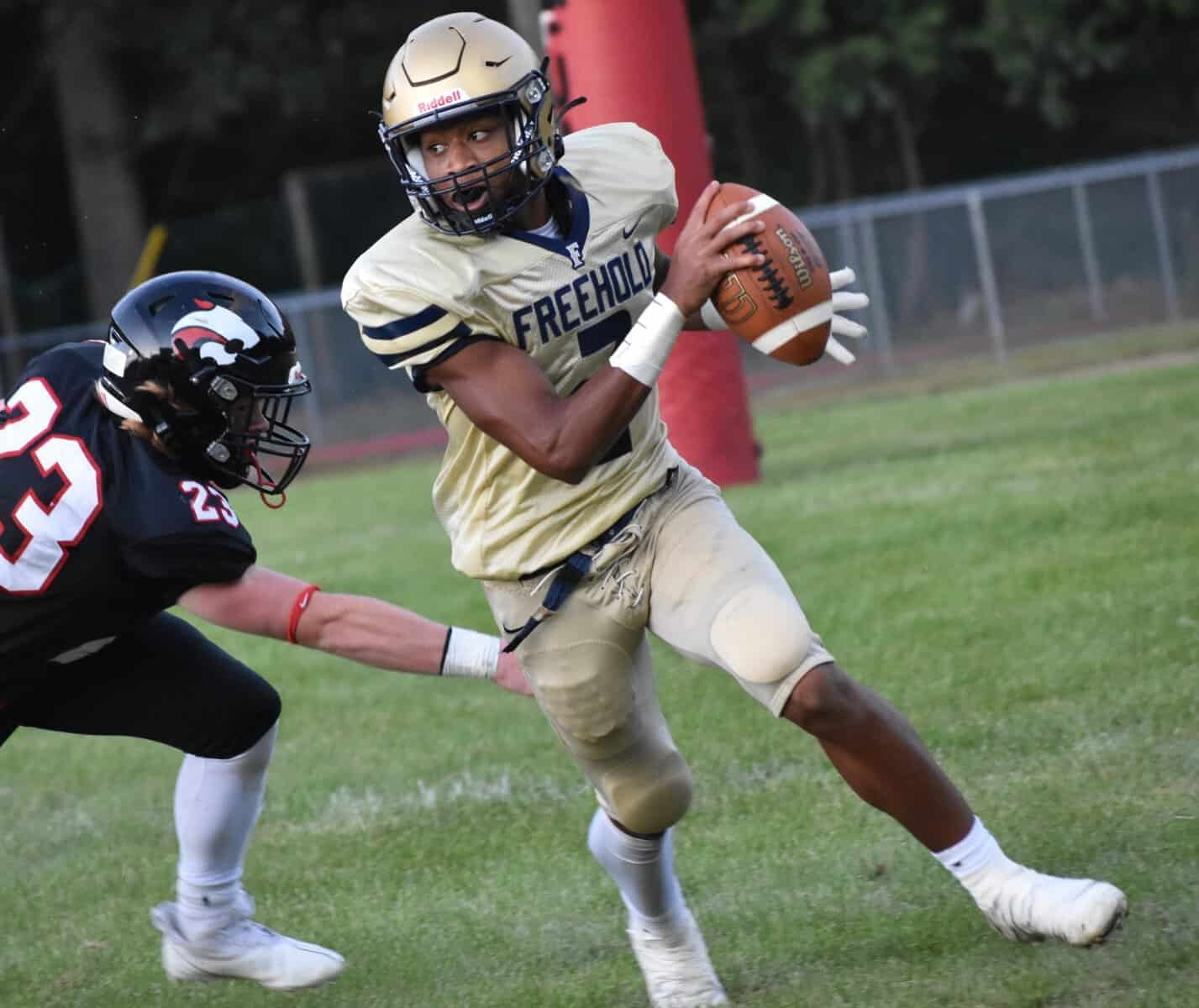 Freehold bounces back to defeat Jackson Memorial in football opener