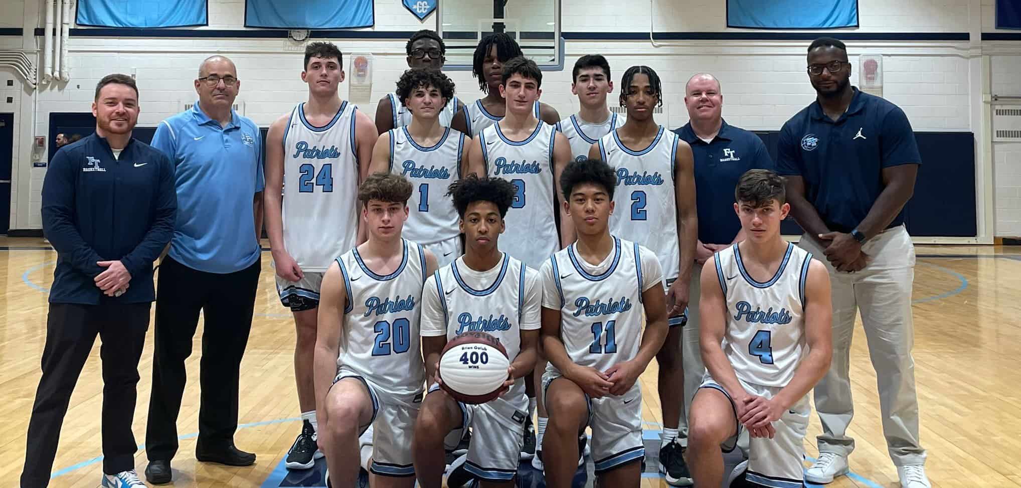 Golub reaches milestone – 400 wins as Freehold Township basketball coach