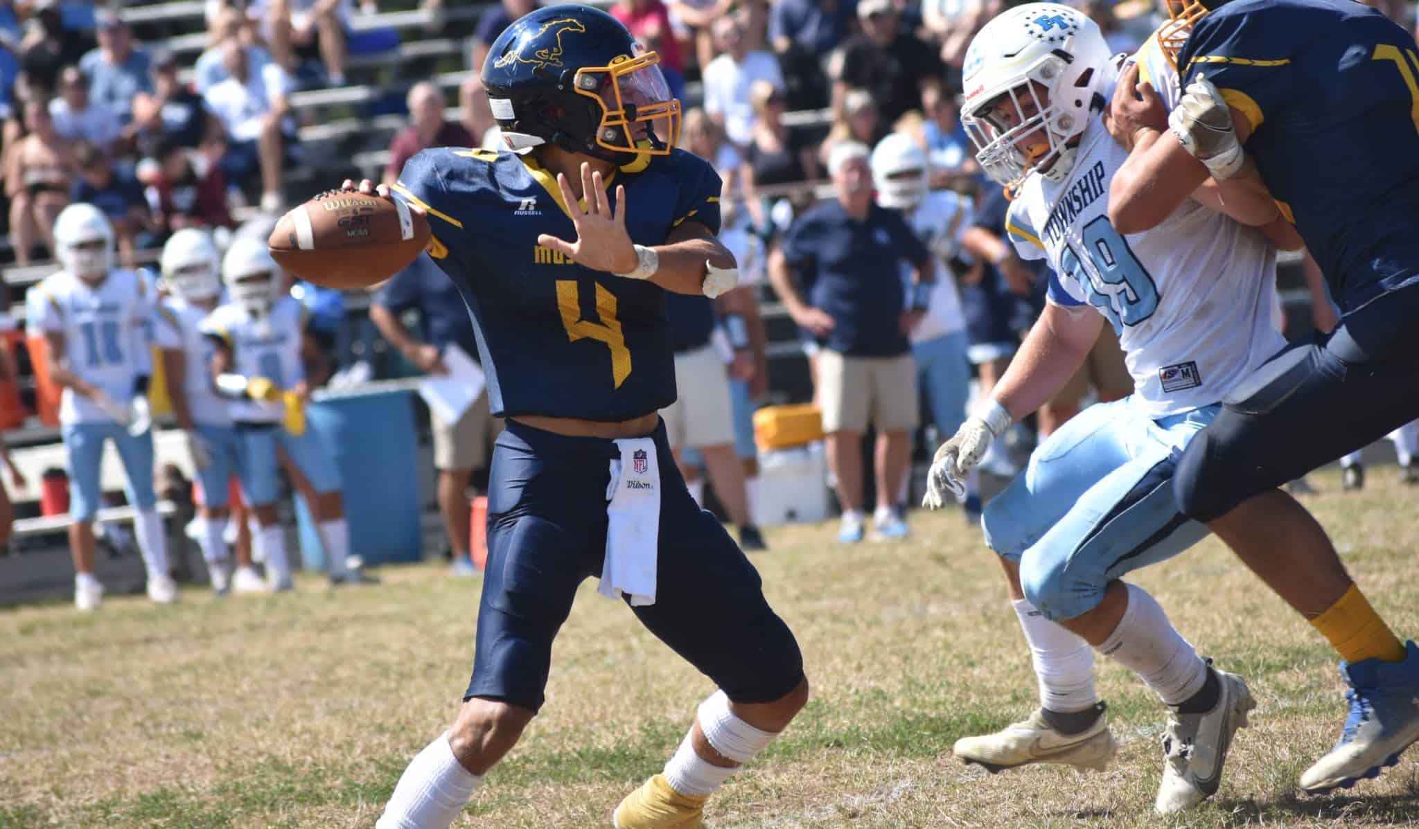 Mustangs defeat Freehold Township, 35-7, to start season at 2-0