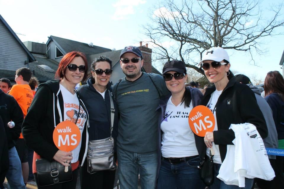 Sisters (For Cure) participate in virtual Walk MS for their brother