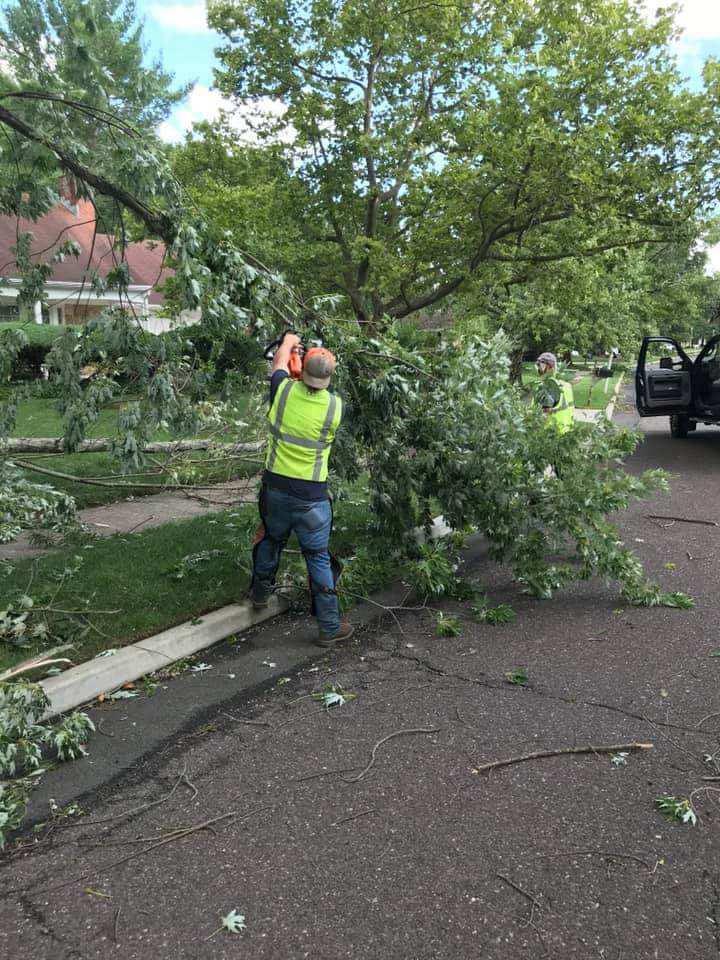 Old Bridge new COVID-19 cases remain low, Department of Public Works continues to clear trees after tropical storm